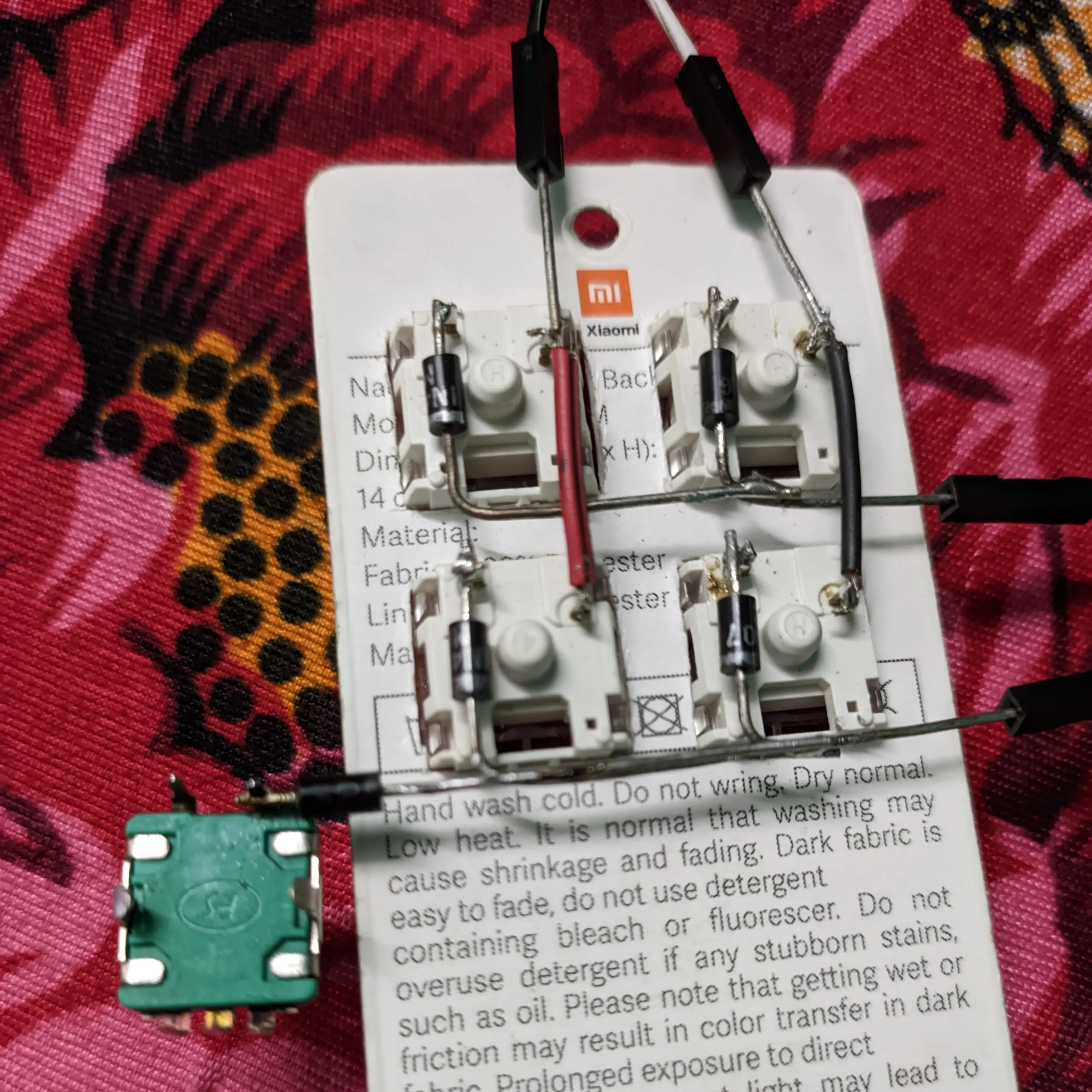 Switch Matrix Front View